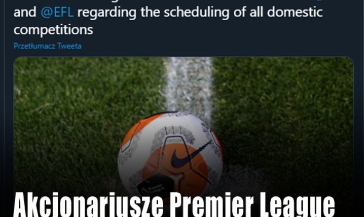 JEST DECYZJA ws. terminu nowego sezonu Premier League!